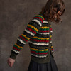 Women's Striped Handknit Cardigan - Harvest