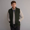 Men's Traditional Tweed Gilet - Forest Moss