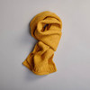 Women's Traditional Donegal Tweed Scarf  - Yellow