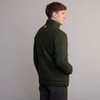 Men's Traditional Tweed Jacket - Forest Moss, Back Detail