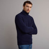 Men's Fisherman's Ribbed Sweater - Navy