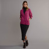 Women's Traditional Donegal Tweed Cardigan - Pink