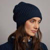 Women's Traditional Donegal Tweed Beanie - Blackwatch