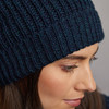Women's Traditional Donegal Tweed Beanie - Blackwatch