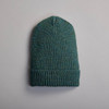 Women's Traditional Donegal Tweed Beanie - Moss Green