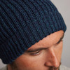 Men's Traditional Donegal Tweed Beanie - Blackwatch