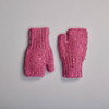 Women's Traditional Donegal Tweed Fingerless Gloves - Pink