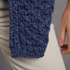 Women's Aran Scarf - Denim