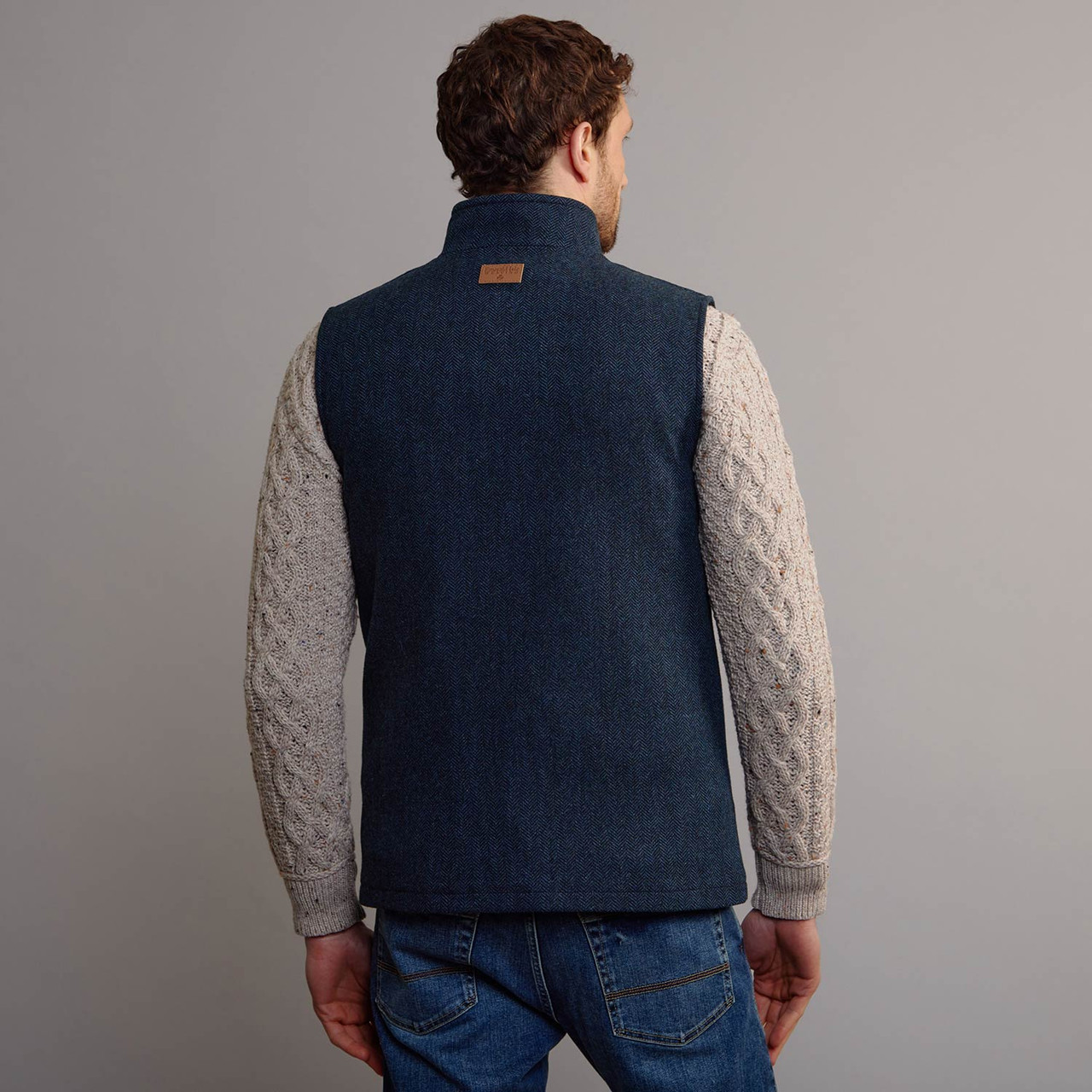 Men's Traditional Tweed Gilet