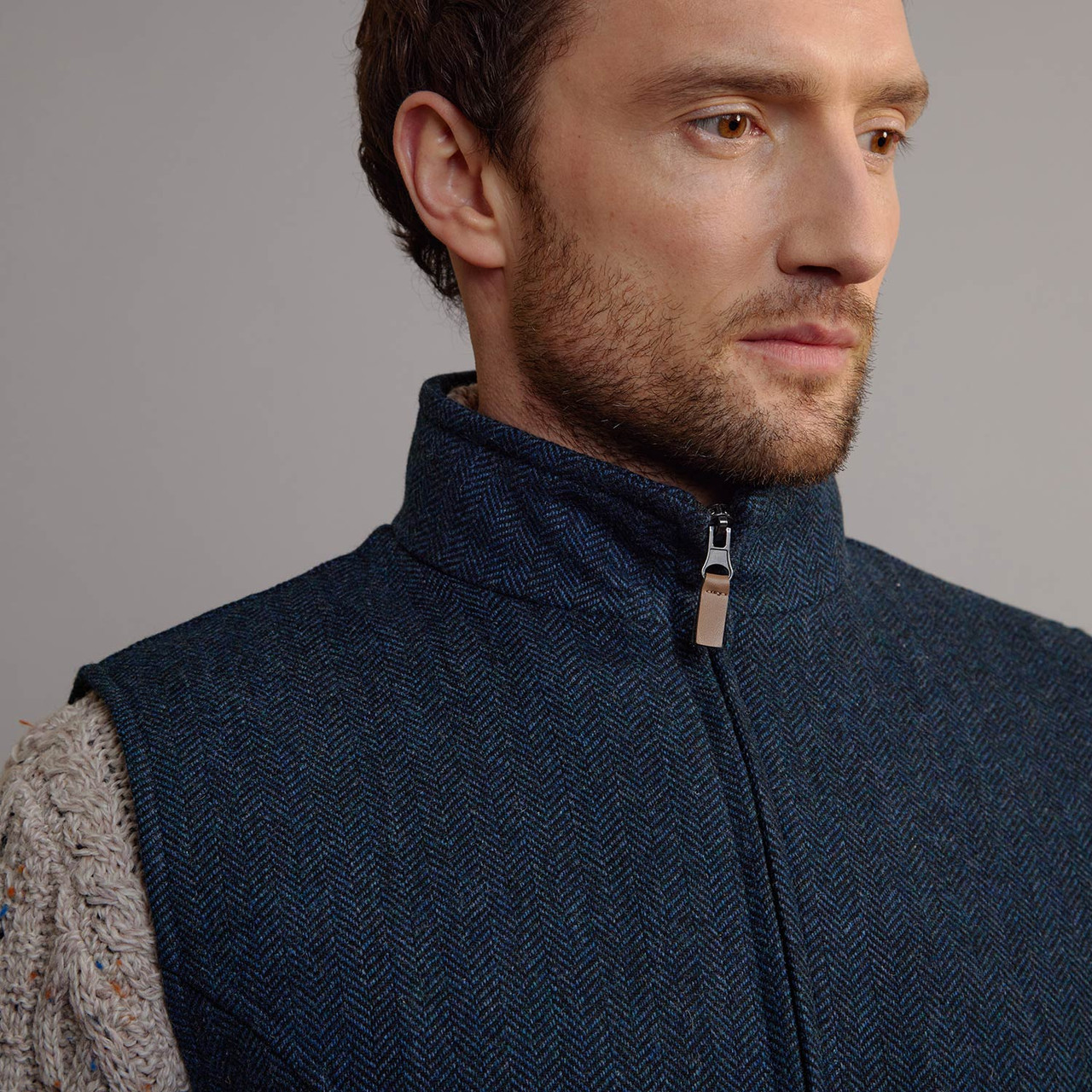 Men's Traditional Tweed Gilet