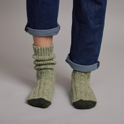 Women's Aran Wool Socks