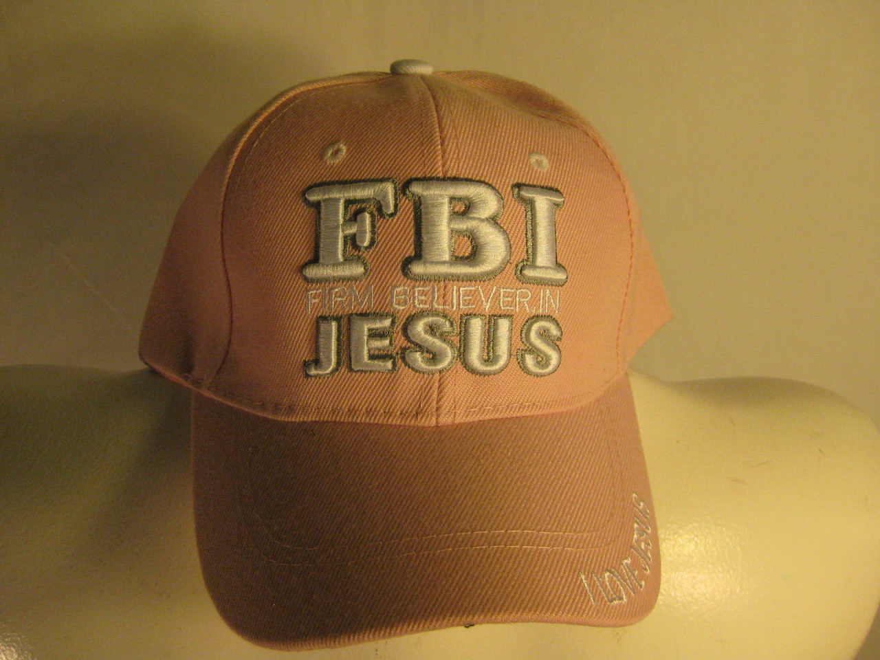 fbi firm believer in jesus hat