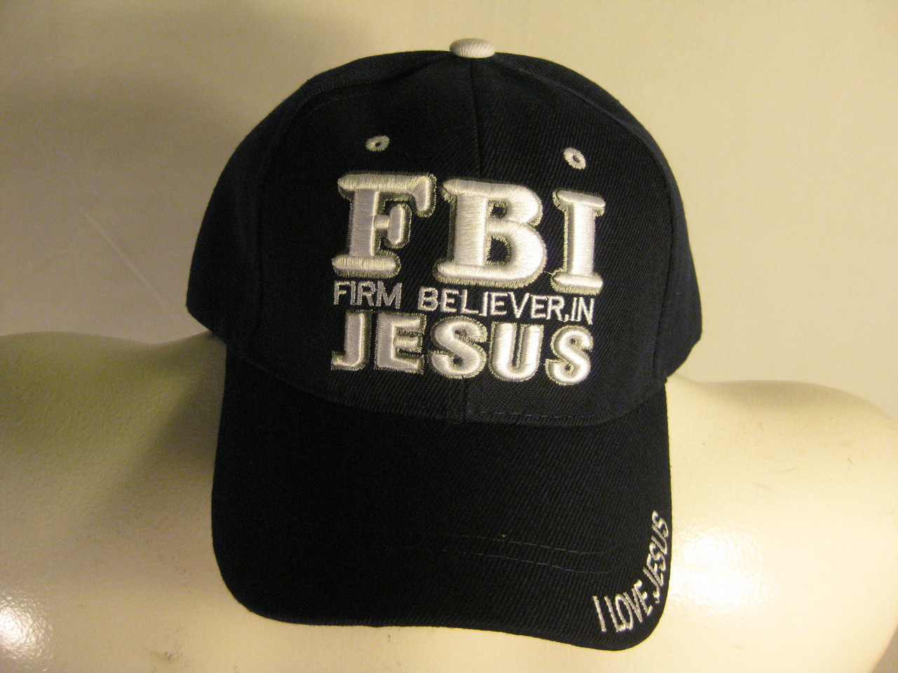 fbi firm believer in jesus hat