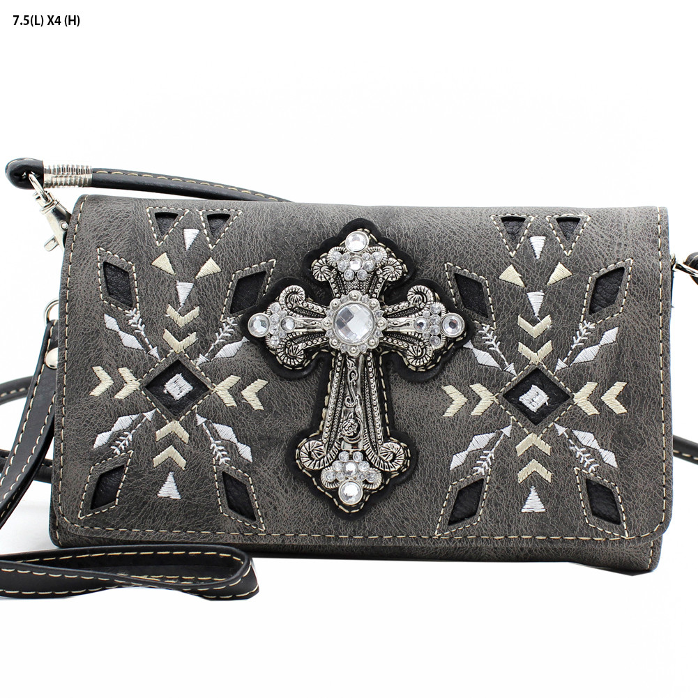rhinestone wallet
