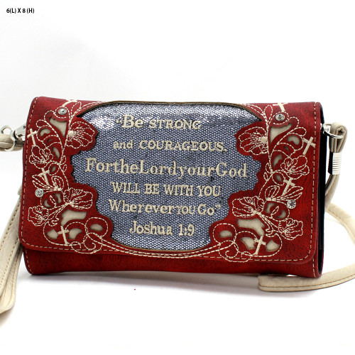 Be Strong and Courageous -Red