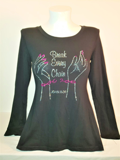 RHINESTONE LONG SLEEVE