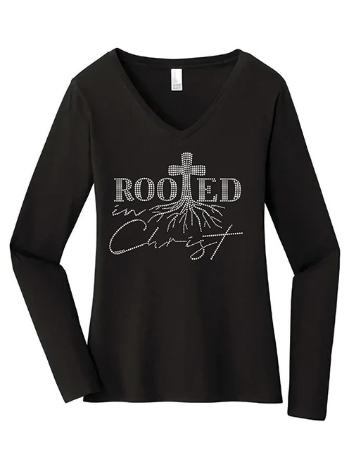 Rooted - RHINESTONE LONG SLEEVE