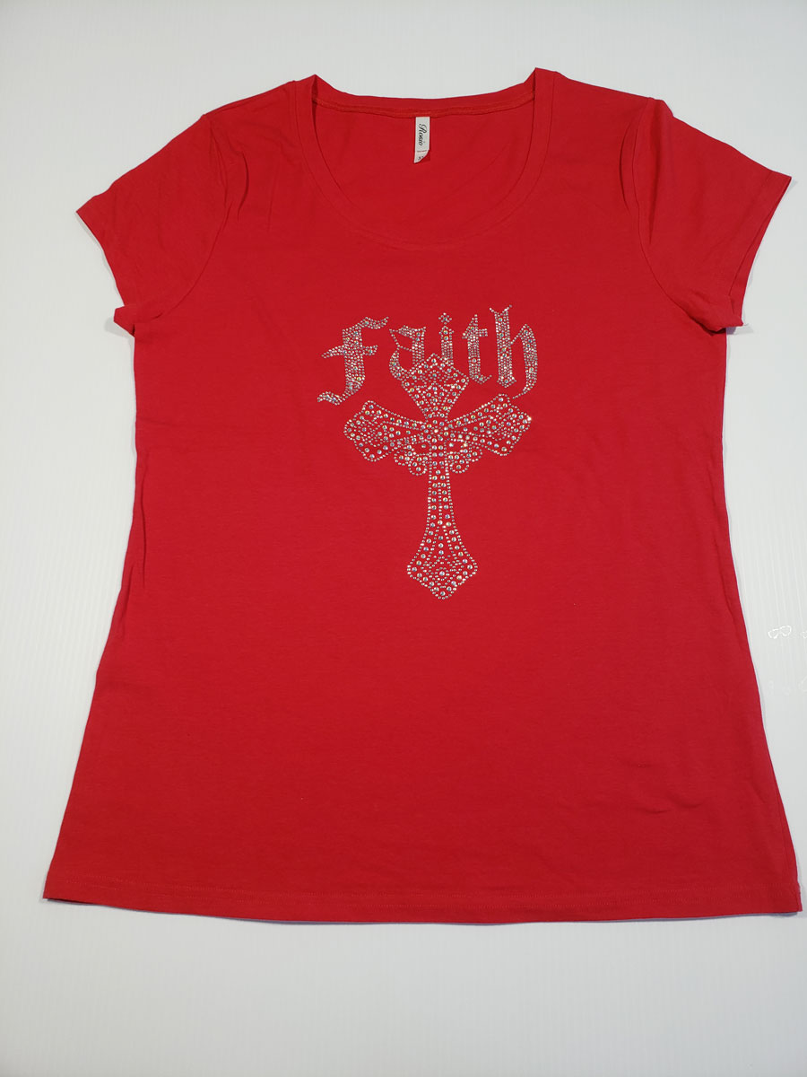 Faith Red - T-Shirt