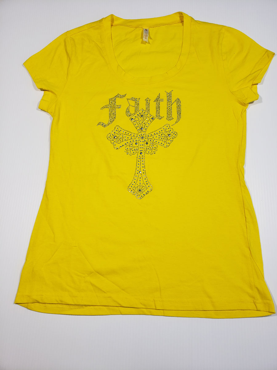 Faith Yellow - T-Shirt