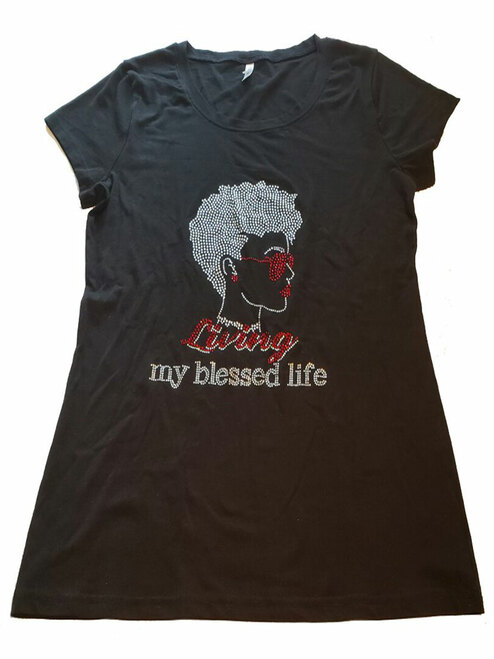 Living My blessed Life - T-Shirt