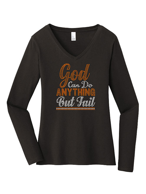 God Can Do Anything - RHINESTONE LONG SLEEVE