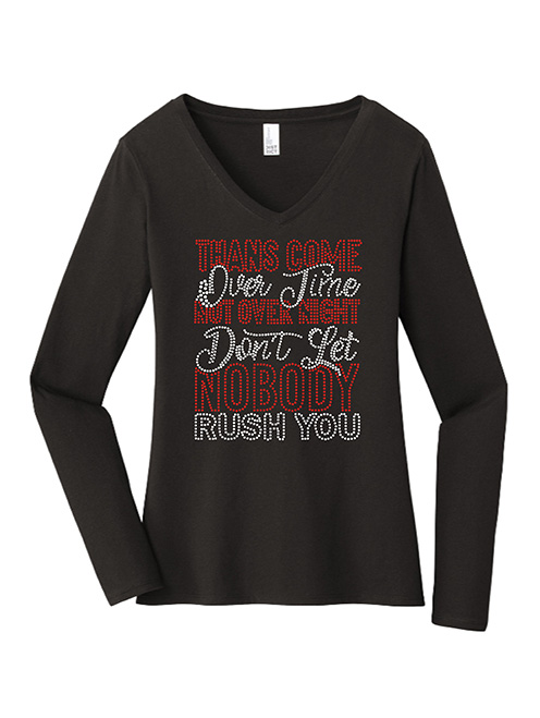 RHINESTONE LONG SLEEVE