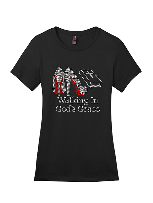 Walking_in_Gods_Grace - T-Shirt