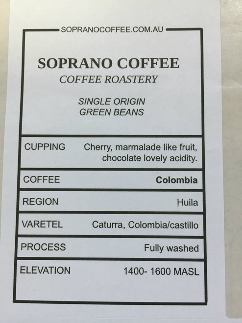 Tasting Notes Of the Colombian Supremo Coffee Beans