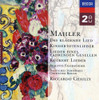 MAHLER / SCHMIDT / FASSBAENDER / CHAILLY / BRSO - SONG CYCLES CD