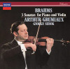 BRAHMS / GRUMIAUX,ARTHUR - BRAHMS: VIOLIN SONATAS CD