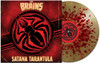 BRAINS - SATANA TARANTULA - GOLD/RED SPLATTER VINYL LP