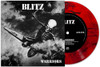 BLITZ - WARRIORS - RED MARBLE 7"