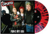 EXPLOITED - PUNK'S NOT DEAD - RED/BLACK SPLATTER 7"