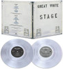 GREAT WHITE - STAGE - CLEAR VINYL LP