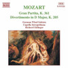 MOZART - GRAN PARTITA & DIVERTIMENTO , K.205 CD