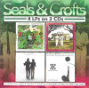 SEALS & CROFTS - 4 LPS ON 2 CDS CD
