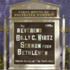 WIRTZ,REV BILLY C - SERMON FROM BETHLEHEM CD