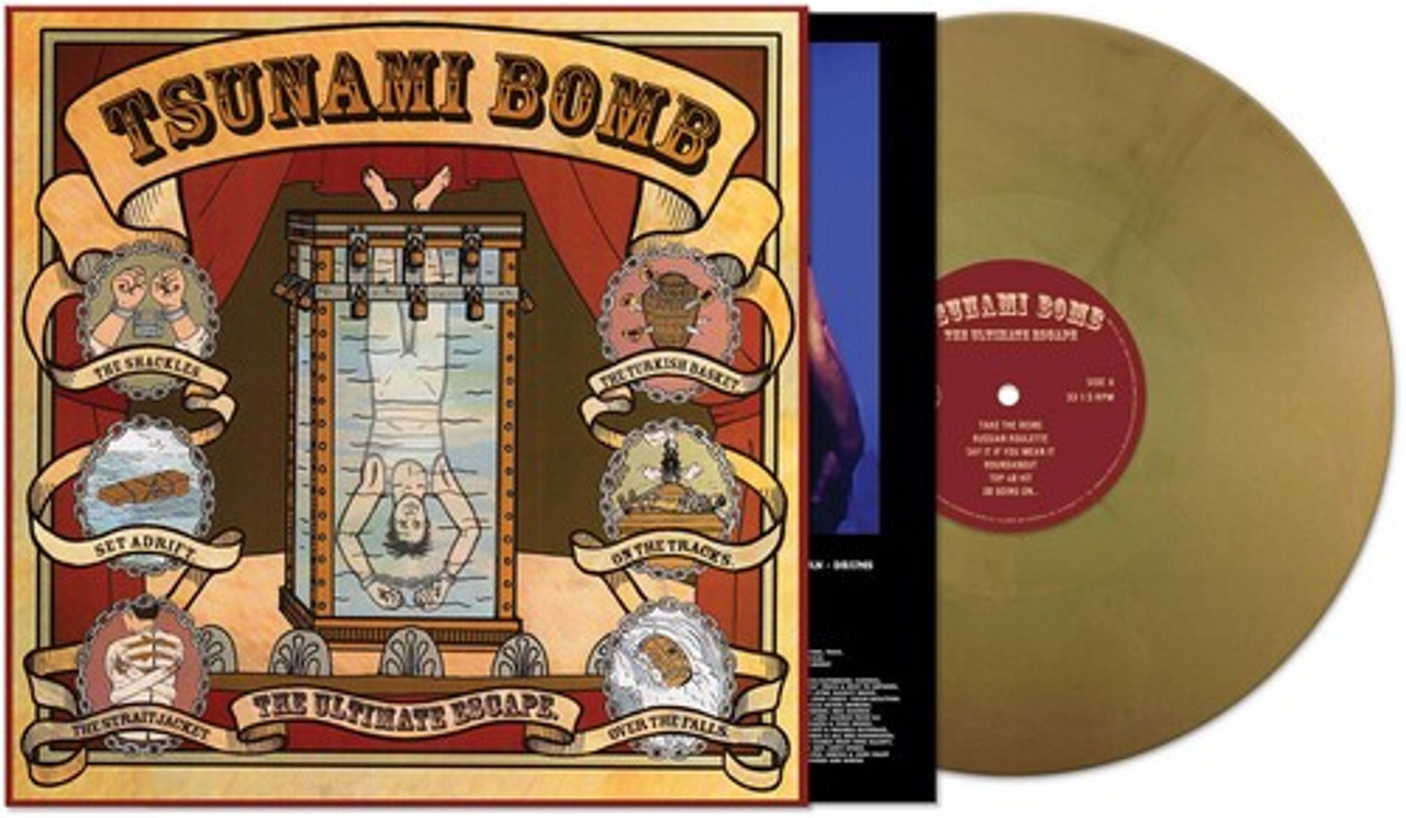 TSUNAMI BOMB - ULTIMATE ESCAPE - GOLD VINYL LP