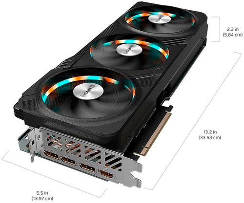 GIGABYTE - NVIDIA GeForce RTX 4070 Ti Gaming OC 12GB GDDR6X PCI Express 4.0 Graphics Card - Black