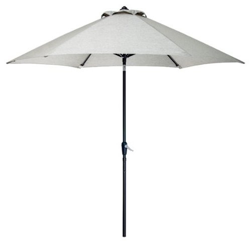 Hanover - Lavallette 9' Tiltable Umbrella - Gray