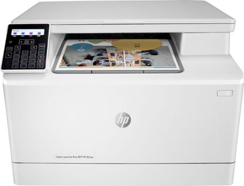 HP - LaserJet Pro MFP M182nw Wireless Color All-In-One Laser Printer