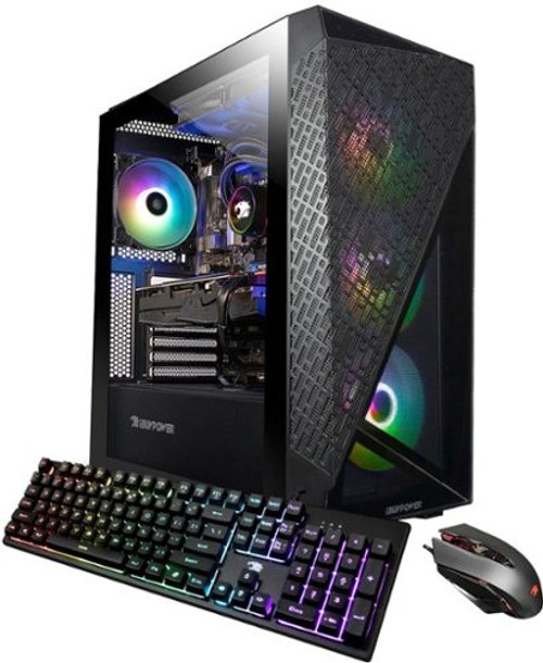 iBUYPOWER - SlateMesh Gaming Desktop - Intel Core i9-13900KF - 32GB DDR5 RGB Memory - NVIDIA GeForce RTX 4070  12GB - 1TB NVMe SSD - Black