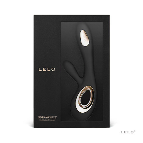 Lelo - SORAYA WAVE - Dual Vibrating Rabbit Massager - Black