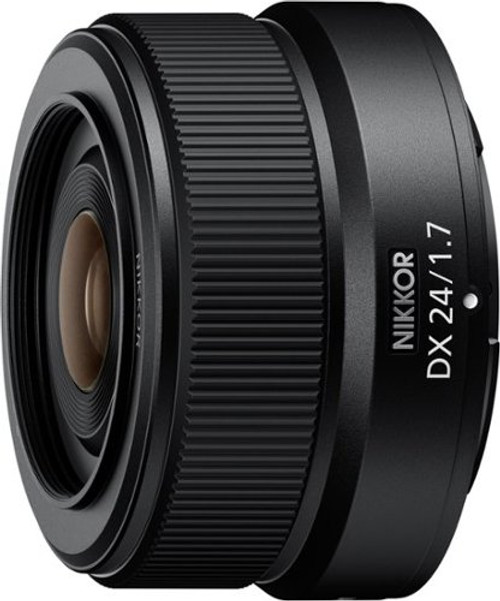 Nikon - NIKKOR Z DX 24mm f/1.7 Wide Angle Prime Lens - Black