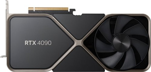NVIDIA - GeForce RTX 4090 24GB GDDR6X Graphics Card - Titanium/Black