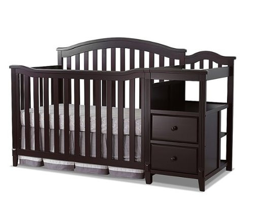 Sorelle - Berkley Crib & Changer - Espresso