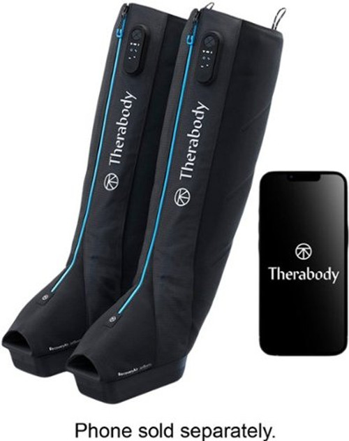 Therabody - RecoveryAir JetBoots Large - Black