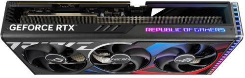 ASUS -  ROG Strix NVIDIA GeForce RTX 4080 SUPER Overclock 16GB GDDR6X PCI Express 4.0 Graphics Card - Black