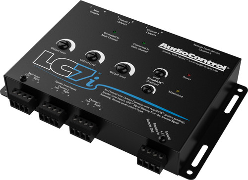 AudioControl - 6-Channel Active Line Output Converter with AccuBASS - Black
