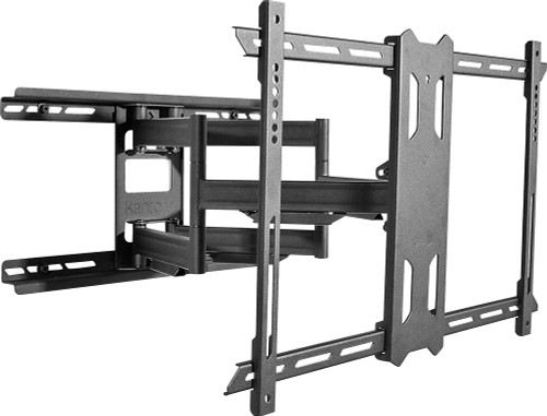 Kanto - Full-Motion TV Wall Mount for Most 37" - 75" TVs - Extends 21.8" - Black
